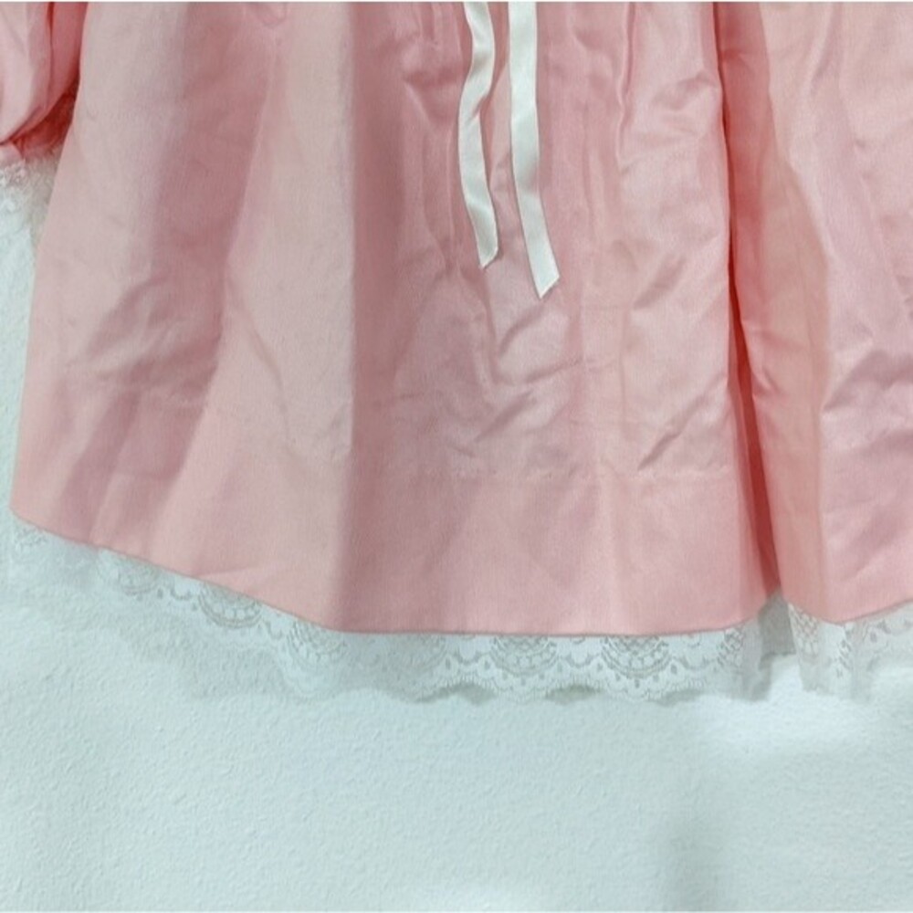 Vintage Bryan 24 Month Pink and White Dress - Picture 9 of 11